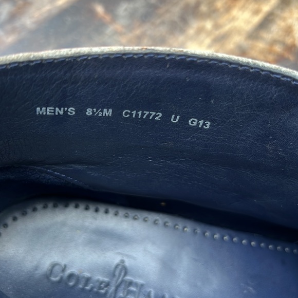 Cole Haan Chukka leather Oxford boots with red details Cranston C1 men’s sz 8.5 - Picture 12 of 12